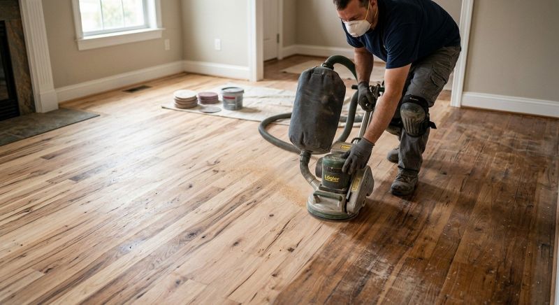 Ash Floor Refinishing in Overland Park, KS