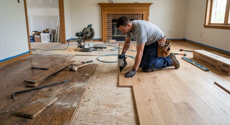 Parquet Flooring Installation in Manassas, VA