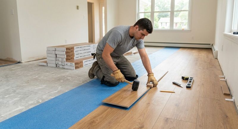 LVT Flooring Installation in Manassas, VA